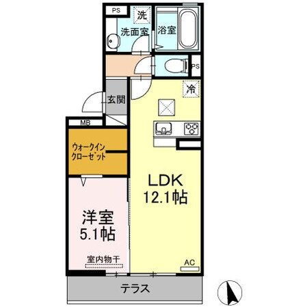 新春日Assortの物件間取画像